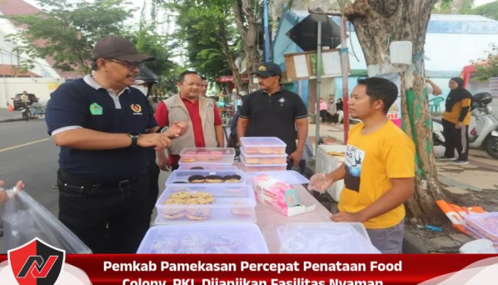 Pemkab Pamekasan Percepat Penataan Food Colony, PKL Dijanjikan Fasilitas Nyaman