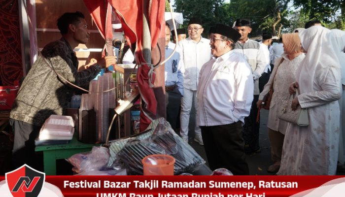 Festival Bazar Takjil Ramadan Sumenep, Ratusan UMKM Raup Jutaan Rupiah per Hari