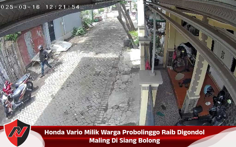 Honda Vario Milik Warga Probolinggo Raib Digondol Maling Di Siang Bolong