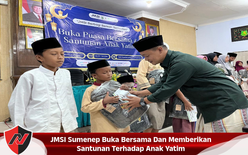 JMSI Sumenep Buka Bersama Dan Memberikan Santunan Terhadap Anak Yatim