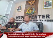 Ketua Kelompok Ternak Di Kediri Tersandung Korupsi Dana Sapi, Negara Rugi Rp900 Juta