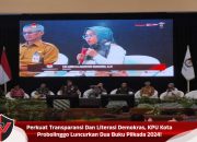 Perkuat Transparansi Dan Literasi Demokras, KPU Kota Probolinggo Luncurkan Dua Buku Pilkada 2024