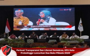 Perkuat Transparansi Dan Literasi Demokras, KPU Kota Probolinggo Luncurkan Dua Buku Pilkada 2024