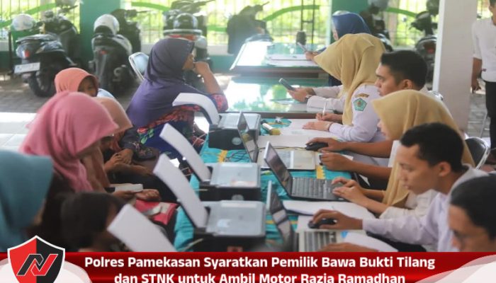 Polres Pamekasan Syaratkan Pemilik Bawa Bukti Tilang dan STNK untuk Ambil Motor Razia Ramadhan
