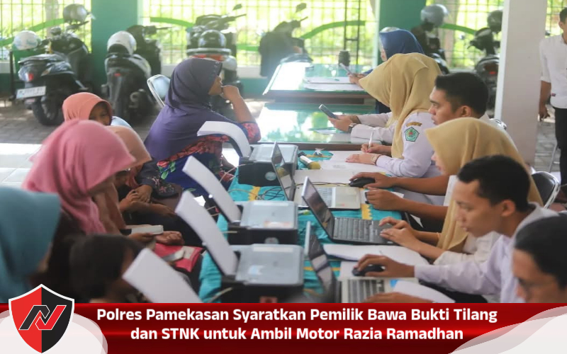 Polres Pamekasan Syaratkan Pemilik Bawa Bukti Tilang dan STNK untuk Ambil Motor Razia Ramadhan