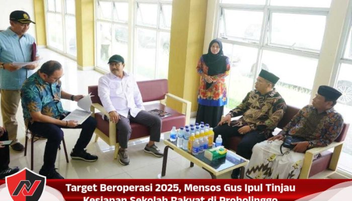 Target Beroperasi 2025, Mensos Gus Ipul Tinjau Kesiapan Sekolah Rakyat di Probolinggo