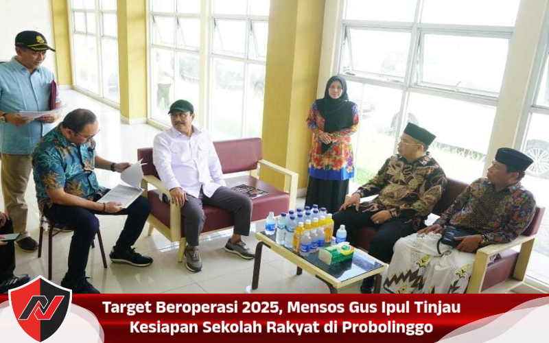Target Beroperasi 2025, Mensos Gus Ipul Tinjau Kesiapan Sekolah Rakyat di Probolinggo