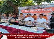 Teror Bersenpi Gegerkan Probolinggo, Polisi Tangkap Komplotan Curas Sadis di 21 TKP