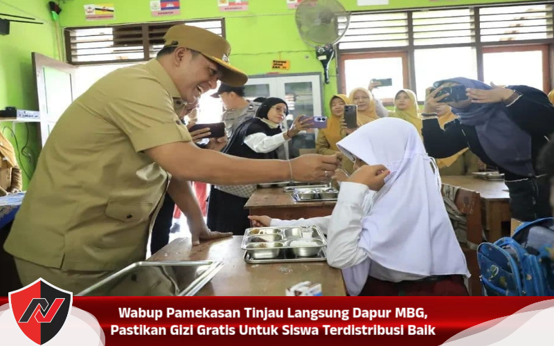 Wabup Pamekasan Tinjau Langsung Dapur MBG, Pastikan Gizi Gratis Untuk Siswa Terdistribusi Baik