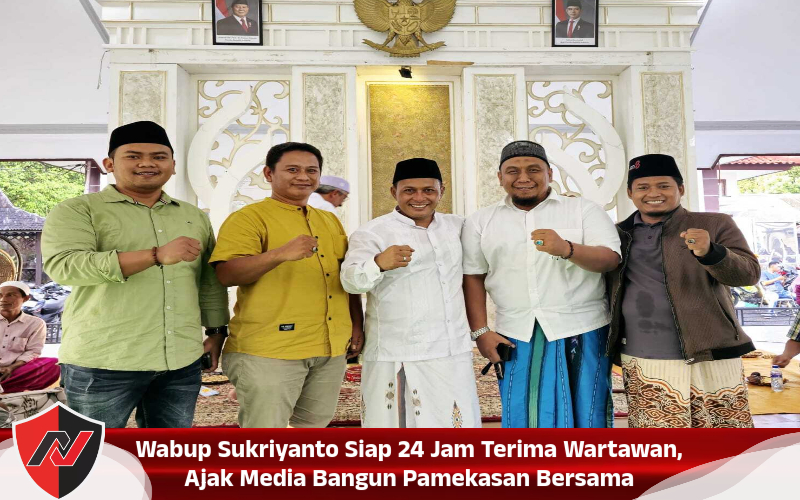 Wabup Sukriyanto Siap 24 Jam Terima Wartawan, Ajak Media Bangun Pamekasan Bersama