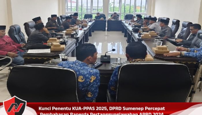 Kunci Penentu KUA-PPAS 2025, DPRD Sumenep Percepat Pembahasan Raperda Pertanggungjawaban APBD 2024