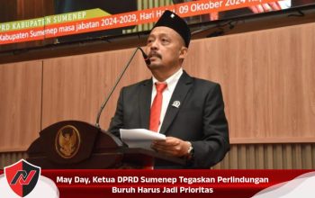 May Day, Ketua DPRD Sumenep Tegaskan Perlindungan Buruh Harus Jadi Prioritas