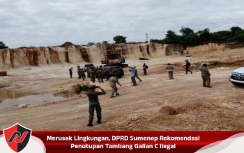 Merusak Lingkungan, DPRD Sumenep Rekomendasi Penutupan Tambang Galian C Ilegal