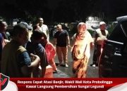 Respons Cepat Atasi Banjir, Wakil Wali Kota Probolinggo Kawal Langsung Pembersihan Sungai Legundi