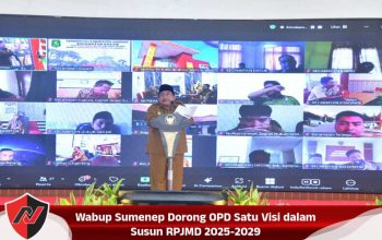 Wabup Sumenep Dorong OPD Satu Visi dalam Susun RPJMD 2025-2029