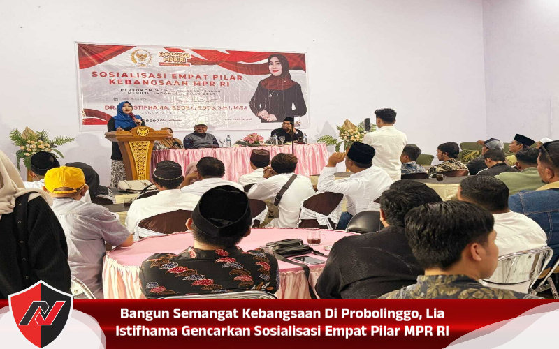 Bangun Semangat Kebangsaan Di Probolinggo, Lia Istifhama Gencarkan Sosialisasi Empat Pilar MPR RI