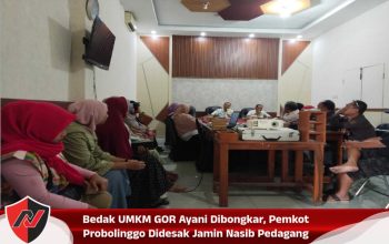 Bedak UMKM GOR Ayani Dibongkar, Pemkot Probolinggo Didesak Jamin Nasib Pedagang