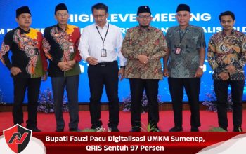 Bupati Fauzi Pacu Digitalisasi UMKM Sumenep, QRIS Sentuh 97 Persen