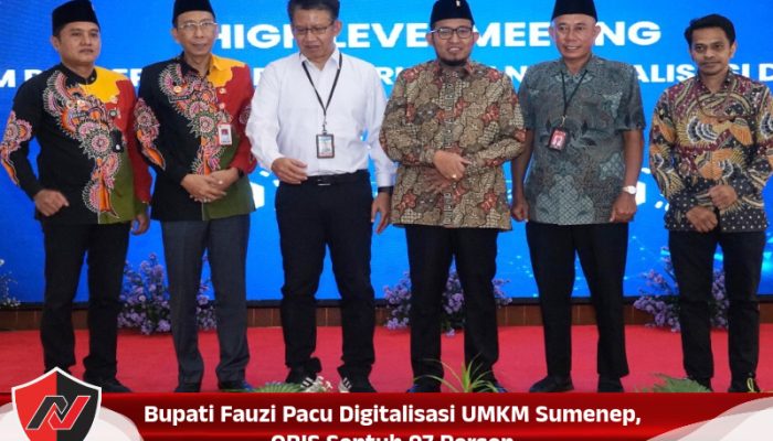 Bupati Fauzi Pacu Digitalisasi UMKM Sumenep, QRIS Sentuh 97 Persen