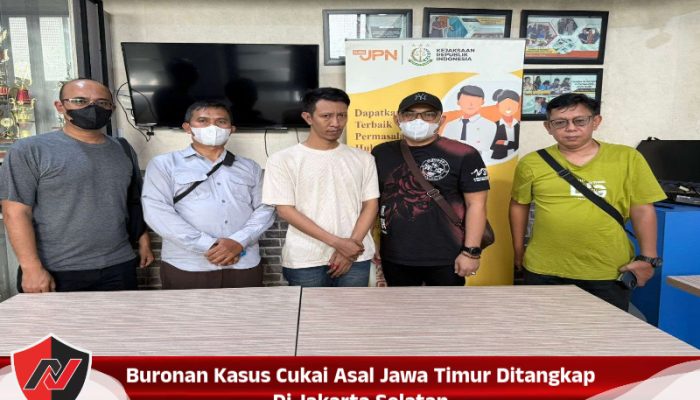 Buronan Kasus Cukai Asal Jawa Timur Ditangkap Di Jakarta Selatan
