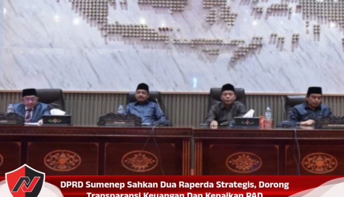 DPRD Sumenep Sahkan Dua Raperda Strategis, Dorong Transparansi Keuangan Dan Kenaikan PAD
