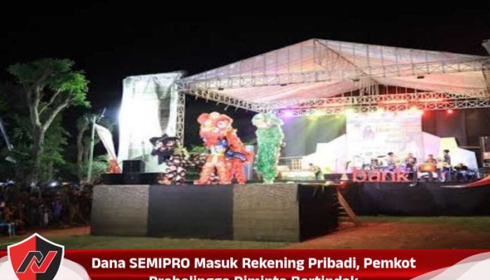 Dana SEMIPRO Masuk Rekening Pribadi, Pemkot Probolinggo Diminta Bertindak