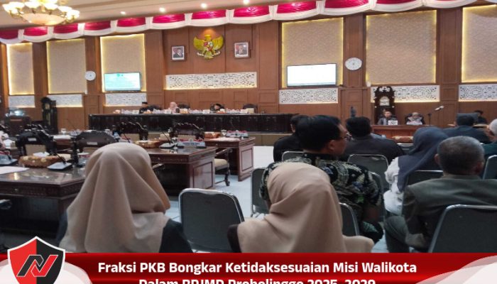 Fraksi PKB Bongkar Ketidaksesuaian Misi Walikota Dalam RPJMD Probolinggo 2025–2029