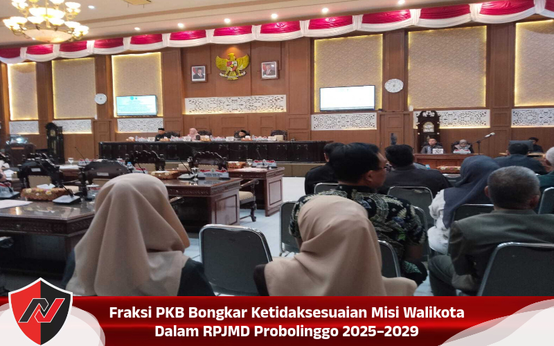 Fraksi PKB Bongkar Ketidaksesuaian Misi Walikota Dalam RPJMD Probolinggo 2025–2029