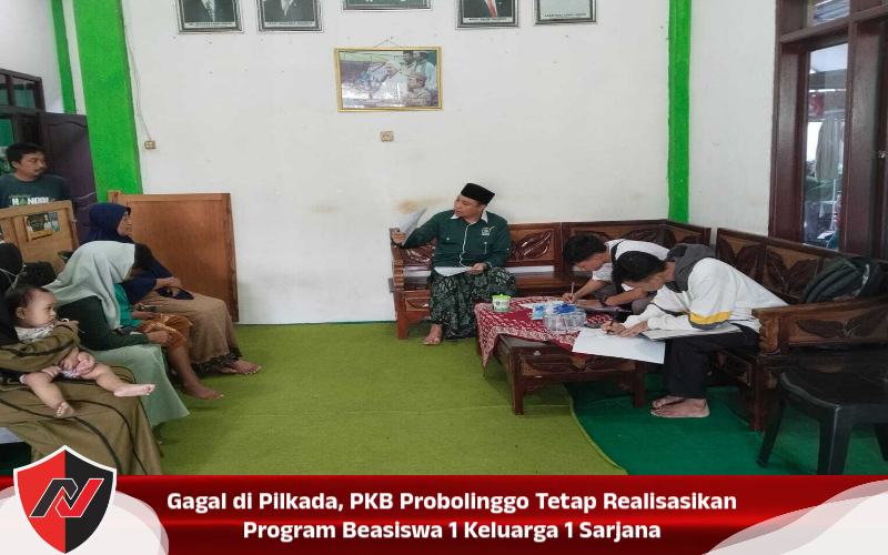 Gagal di Pilkada, PKB Probolinggo Tetap Realisasikan Program Beasiswa 1 Keluarga 1 Sarjana