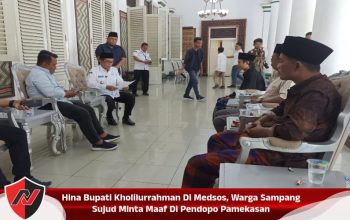 Hina Bupati Kholilurrahman Di Medsos, Warga Sampang Sujud Minta Maaf Di Pendopo Pamekasan