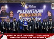 Ina Buchori Resmi Pimpin Nasdem Probolinggo, Siap Entaskan Kemiskinan Lewat Ekonomi Kreatif