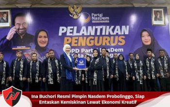 Ina Buchori Resmi Pimpin Nasdem Probolinggo, Siap Entaskan Kemiskinan Lewat Ekonomi Kreatif
