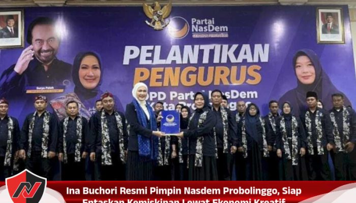 Ina Buchori Resmi Pimpin Nasdem Probolinggo, Siap Entaskan Kemiskinan Lewat Ekonomi Kreatif