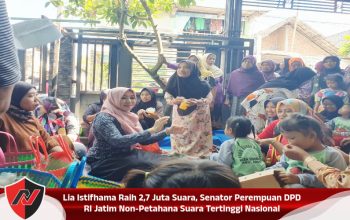 Lia Istifhama Raih 2,7 Juta Suara, Senator Perempuan DPD RI Jatim Non-Petahana Suara Tertinggi Nasional