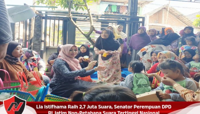 Lia Istifhama Raih 2,7 Juta Suara, Senator Perempuan DPD RI Jatim Non-Petahana Suara Tertinggi Nasional