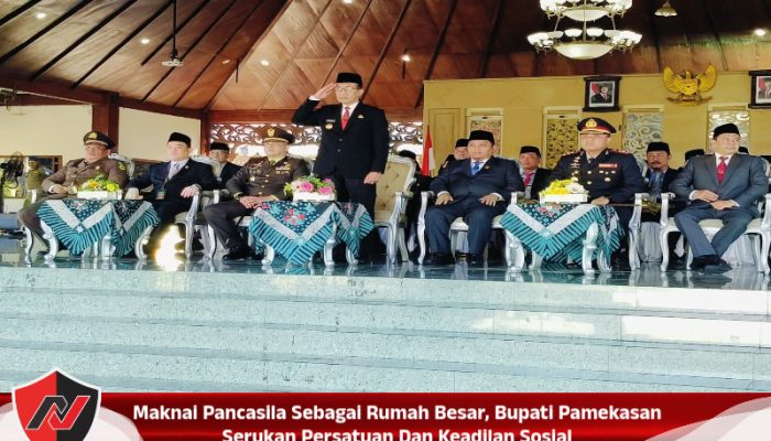 Maknai Pancasila Sebagai Rumah Besar, Bupati Pamekasan Serukan Persatuan Dan Keadilan Sosial
