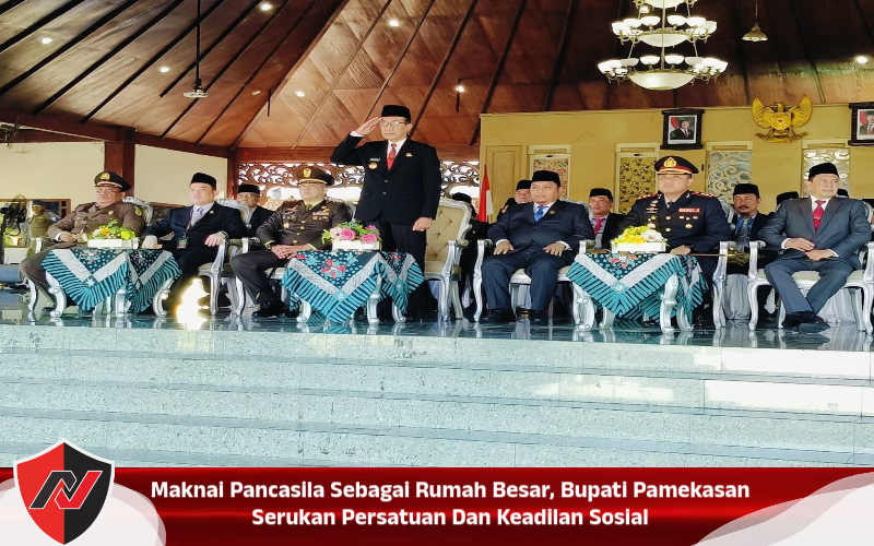 Maknai Pancasila Sebagai Rumah Besar, Bupati Pamekasan Serukan Persatuan Dan Keadilan Sosial