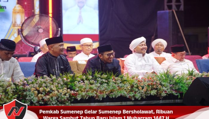 Pemkab Sumenep Gelar Sumenep Bersholawat, Ribuan Warga Sambut Tahun Baru Islam 1 Muharram 1447 H