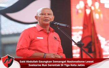 Said Abdullah Gaungkan Semangat Nasionalisme Lewat Soekarno Run Serentak Di Tiga Kota Jatim