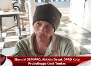 Skandal SEMIPRO, Aktivis Desak DPRD Kota Probolinggo Usut Tuntas