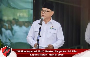 131 Ribu Koperasi Aktif, Menkop Targetkan 80 Ribu Kopdes Merah Putih di 2025