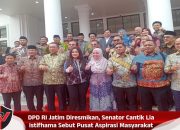 DPD RI Jatim Diresmikan, Senator Cantik Lia Istifhama Sebut Pusat Aspirasi Masyarakat