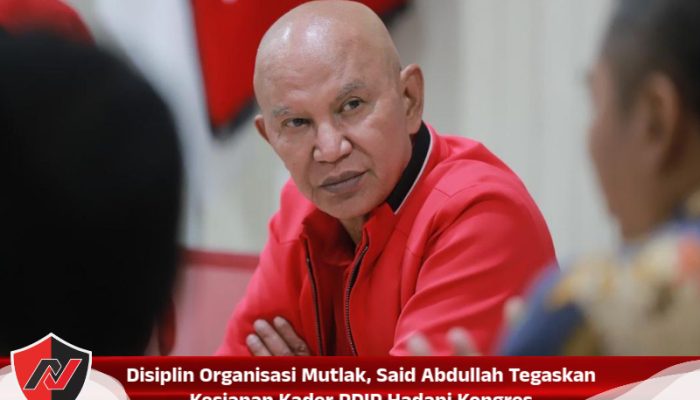 Disiplin Organisasi Mutlak, Said Abdullah Tegaskan Kesiapan Kader PDIP Hadapi Kongres