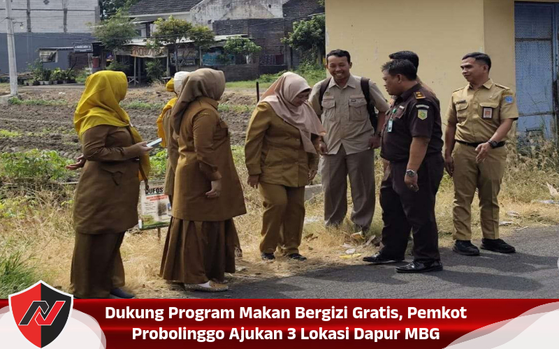 Dukung Program Makan Bergizi Gratis, Pemkot Probolinggo Ajukan 3 Lokasi Dapur MBG