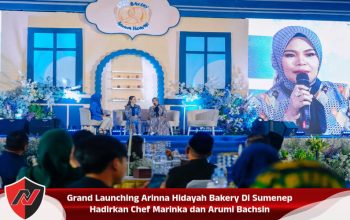 Grand Launching Arinna Hidayah Bakery Di Sumenep Hadirkan Chef Marinka dan Arumi Bachsin