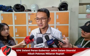 KPK Dalami Peran Gubernur Jatim Dalam Skandal Hibah Pokmas Miliaran Rupiah