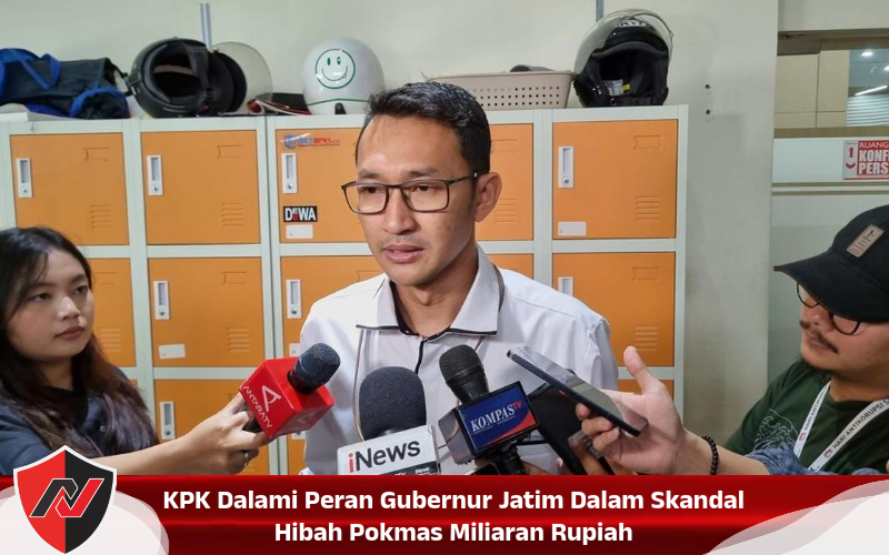 KPK Dalami Peran Gubernur Jatim Dalam Skandal Hibah Pokmas Miliaran Rupiah