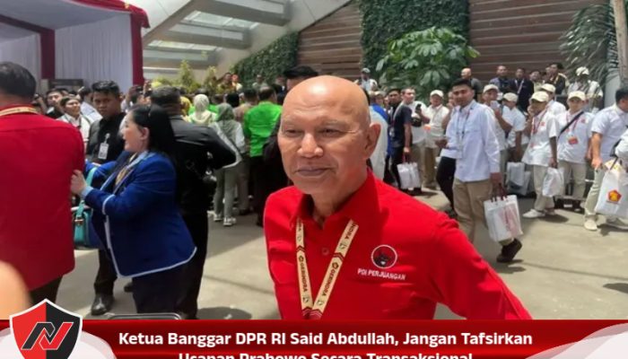 Ketua Banggar DPR RI Said Abdullah, Jangan Tafsirkan Ucapan Prabowo Secara Transaksional