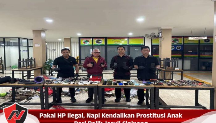 Pakai HP Ilegal, Napi Kendalikan Prostitusi Anak Dari Balik Jeruji Cipinang