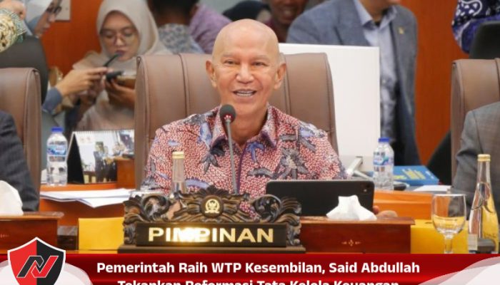 Pemerintah Raih WTP Kesembilan, Said Abdullah Tekankan Reformasi Tata Kelola Keuangan
